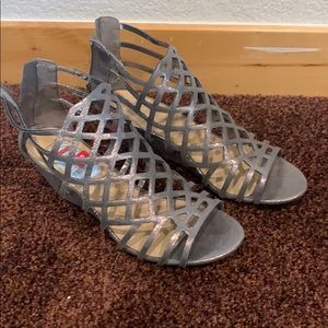 Sparkly Wedge sandals